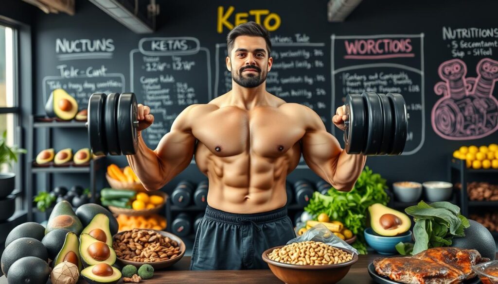 Building muscle on keto